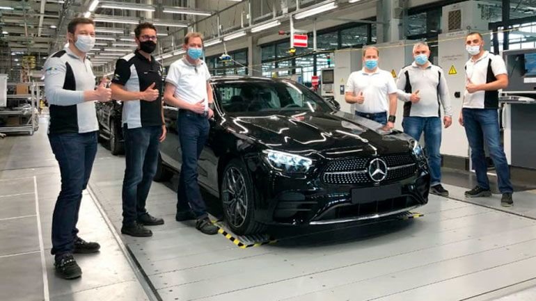 Новый Mercedes-Benz E-класса стали производить в России