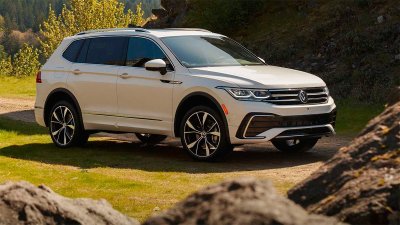 Volkswagen рассекретил обновленный семиместный кроссовер Tiguan Allspace