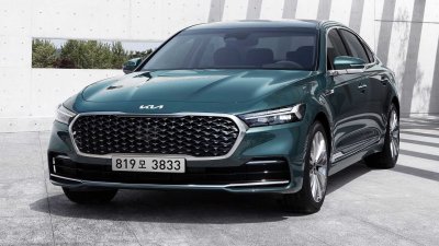 Марка KIA впервые представила новый представительский седан K9