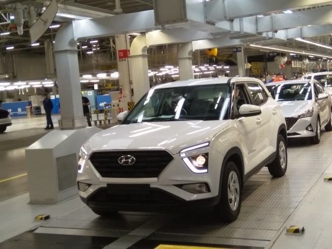 В России началось производство новой Hyundai Creta
