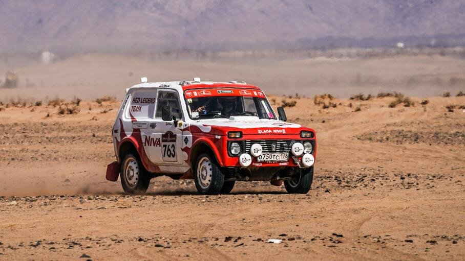  «Нива» 1984 года выпуска заняла в гонках  Dakar Classic 115-е место
