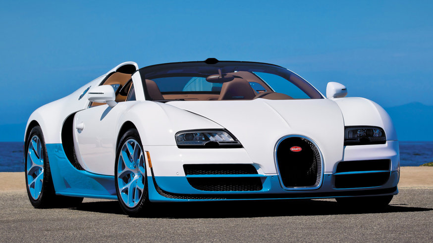 На фото: Bugatti Veyron Grand Sport